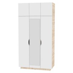 Шкаф с зеркалом "Аврора (H23_M)" в Чайковском - chaykovskiy.mebel24.online | фото