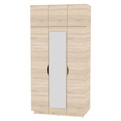 Шкаф с зеркалом "Аврора (H23_M)" в Чайковском - chaykovskiy.mebel24.online | фото 5