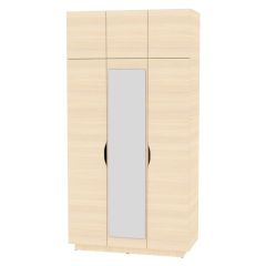 Шкаф с зеркалом "Аврора (H23_M)" в Чайковском - chaykovskiy.mebel24.online | фото 9
