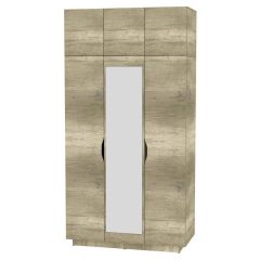 Шкаф с зеркалом "Аврора (H23_M)" в Чайковском - chaykovskiy.mebel24.online | фото 17