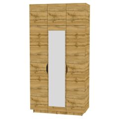 Шкаф с зеркалом "Аврора (H23_M)" в Чайковском - chaykovskiy.mebel24.online | фото 18