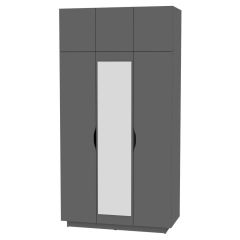 Шкаф с зеркалом "Аврора (H23_M)" в Чайковском - chaykovskiy.mebel24.online | фото 20
