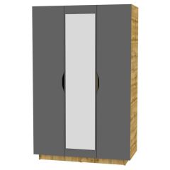 Шкаф с зеркалом "Аврора (H24_M)" в Чайковском - chaykovskiy.mebel24.online | фото 2