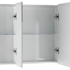 Шкаф-зеркало Мега 105 АЙСБЕРГ (DM4606HZ) в Чайковском - chaykovskiy.mebel24.online | фото 3