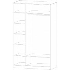 ДИАНА Шкаф 3-х створчатый в Чайковском - chaykovskiy.mebel24.online | фото 2