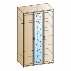 Спальня Мелисса композиция 4 (Ясень Асахи) в Чайковском - chaykovskiy.mebel24.online | фото 2