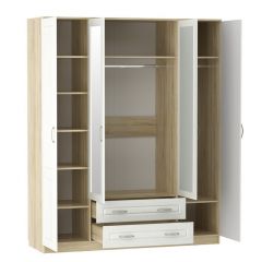 НМ 011.84 Х Шкаф комбинированный "Оливия" в Чайковском - chaykovskiy.mebel24.online | фото 2