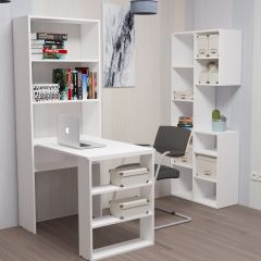 Стеллаж Элемент-1 (белый) в Чайковском - chaykovskiy.mebel24.online | фото 4
