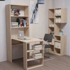 Стеллаж Элемент-1 (дуб сонома) в Чайковском - chaykovskiy.mebel24.online | фото 6