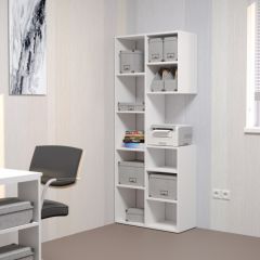 Стеллаж Элемент-2 (белый) в Чайковском - chaykovskiy.mebel24.online | фото 3