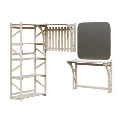 Стеллаж Конструктор Арт.С1600-1 в Чайковском - chaykovskiy.mebel24.online | фото 5