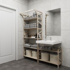 Стеллаж Конструктор Арт.СR2000-1 в Чайковском - chaykovskiy.mebel24.online | фото 4