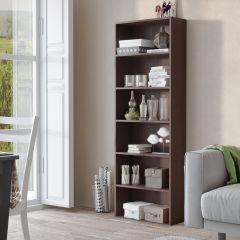 Стеллаж Лофт (Венге) в Чайковском - chaykovskiy.mebel24.online | фото
