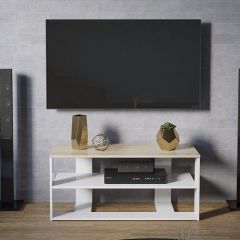 Стеллаж под ТВ Diamond Тип 3 в Чайковском - chaykovskiy.mebel24.online | фото 4