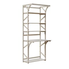 Стеллаж+стол Конструктор Арт.СRСт1-1 в Чайковском - chaykovskiy.mebel24.online | фото