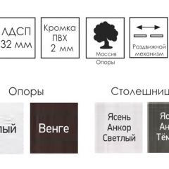 Стол раскладной Ялта-2 (опоры массив резной) в Чайковском - chaykovskiy.mebel24.online | фото 4