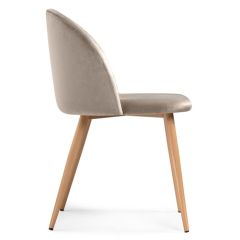 Стул на металлокаркасе Aldo beige / wood в Чайковском - chaykovskiy.mebel24.online | фото 3