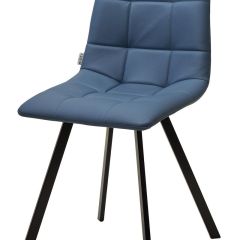Стул CHILLI-Q SQUARE Oracul 795 Синий, экокожа PU / черный каркас, М-City в Чайковском - chaykovskiy.mebel24.online | фото