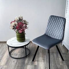 Стул DAIQUIRI BLUVEL-06 BLUE, велюр М-City в Чайковском - chaykovskiy.mebel24.online | фото 3
