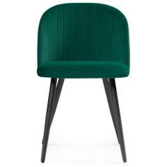 Стул на металлокаркасе Gabi 1 dark green / black в Чайковском - chaykovskiy.mebel24.online | фото 2