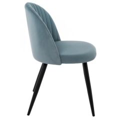 Стул на металлокаркасе Gabi 1 light blue / black в Чайковском - chaykovskiy.mebel24.online | фото 4