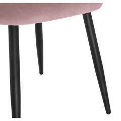 Стул на металлокаркасе Gabi 1 light purple / black в Чайковском - chaykovskiy.mebel24.online | фото 7