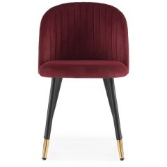 Стул на металлокаркасе Gabi wine red / black в Чайковском - chaykovskiy.mebel24.online | фото 2