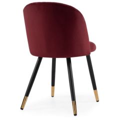 Стул на металлокаркасе Gabi wine red / black в Чайковском - chaykovskiy.mebel24.online | фото 4