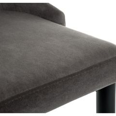 Стул на металлокаркасе Kora dark gray / black в Чайковском - chaykovskiy.mebel24.online | фото 8