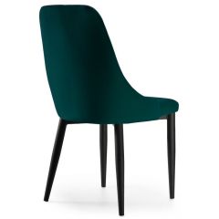 Стул на металлокаркасе Kora green / black в Чайковском - chaykovskiy.mebel24.online | фото 4