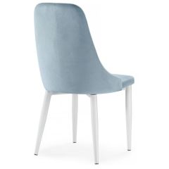 Стул на металлокаркасе Kora light blue / white в Чайковском - chaykovskiy.mebel24.online | фото 4