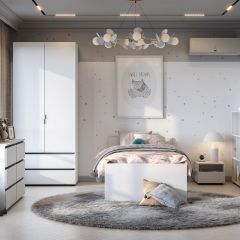 Токио Шкаф двухстворчатый с двумя ящиками в Чайковском - chaykovskiy.mebel24.online | фото 3