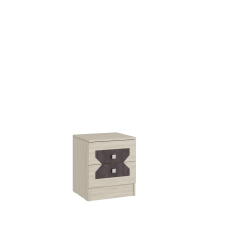 Тумба прикроватная Николь шимо светлый/шимо темный в Чайковском - chaykovskiy.mebel24.online | фото