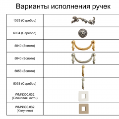 Тумба прикроватная Тиффани Premium слоновая кость/золото (ТФТП-1(П) в Чайковском - chaykovskiy.mebel24.online | фото 2