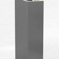 Угловое соединение для цоколя 135 гр. h150 мм (Алюминий, Белый, Черный, Сономаый) в Чайковском - chaykovskiy.mebel24.online | фото 1