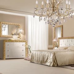 Зеркало Тиффани Premium слоновая кость/золото (ТФ/01(П) в Чайковском - chaykovskiy.mebel24.online | фото 2
