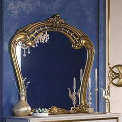 Зеркало в раме (03.150) Ольга (беж/золото) в Чайковском - chaykovskiy.mebel24.online | фото
