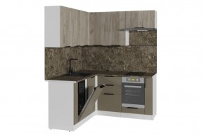 АЛЬБА Кухонный гарнитур Мега Прайм 2 (1600*1700 мм) в Чайковском - chaykovskiy.mebel24.online | фото 3