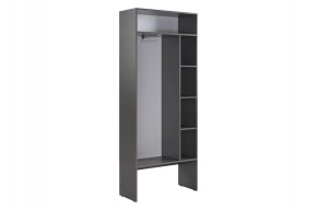 БАСКО Прихожая К10 (графит) в Чайковском - chaykovskiy.mebel24.online | фото 7