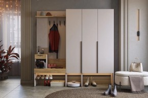 БАСКО Прихожая К11 (кашемир) в Чайковском - chaykovskiy.mebel24.online | фото