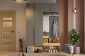 БАСКО Прихожая К5 (графит) в Чайковском - chaykovskiy.mebel24.online | фото