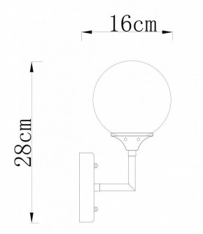 Бра Arte Lamp Marco A2703AP-1SG в Чайковском - chaykovskiy.mebel24.online | фото 3