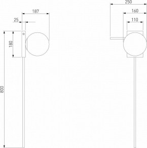 Бра Eurosvet Fredo 40033/1 латунь в Чайковском - chaykovskiy.mebel24.online | фото 3