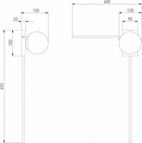 Бра Eurosvet Fredo 40034/1 белый в Чайковском - chaykovskiy.mebel24.online | фото 4