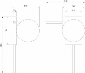 Бра Eurosvet Fredo 40036/1 черный жемчуг в Чайковском - chaykovskiy.mebel24.online | фото 4