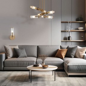 Бра Eurosvet Oriens 60166/1 латунь в Чайковском - chaykovskiy.mebel24.online | фото 3