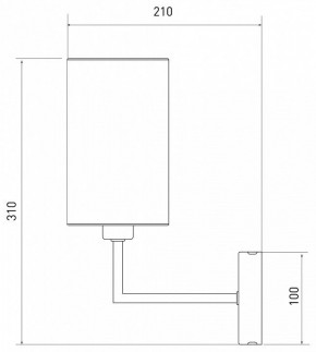Бра Eurosvet Soffio 60134/1 никель в Чайковском - chaykovskiy.mebel24.online | фото 2