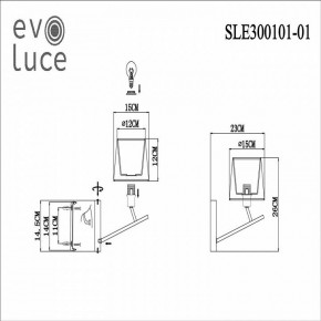 Бра EVOLUCE Denice SLE300101-01 в Чайковском - chaykovskiy.mebel24.online | фото 7