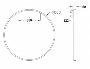 Бра Maytoni Rim MOD058WL-L50W4K в Чайковском - chaykovskiy.mebel24.online | фото 4