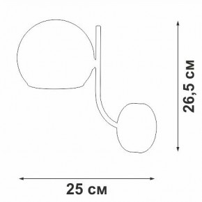 Бра Vitaluce V39570 V39570-8/1A в Чайковском - chaykovskiy.mebel24.online | фото 2